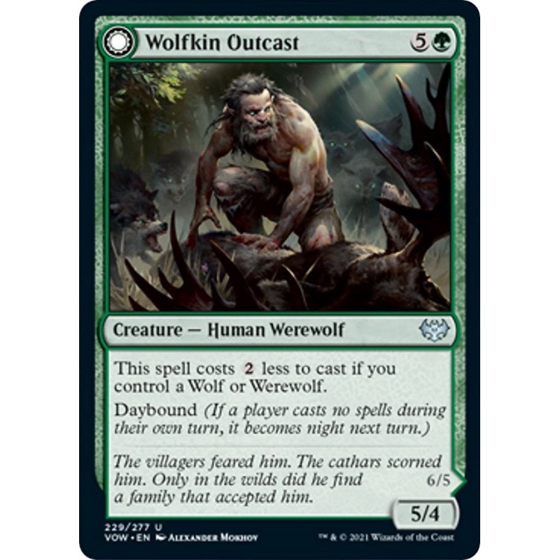 Wolfkin Outcast [VOW - 229]