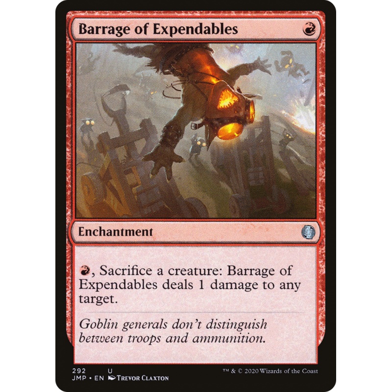 Barrage of Expendables (JMP-292) - Jumpstart