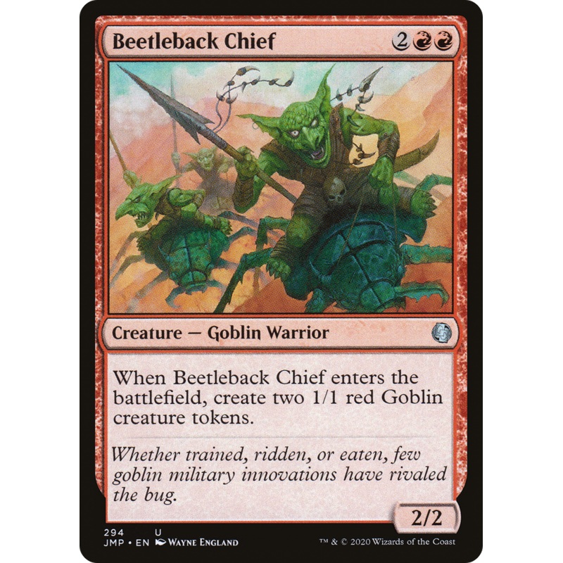 Beetleback Chief (JMP-294) - Jumpstart
