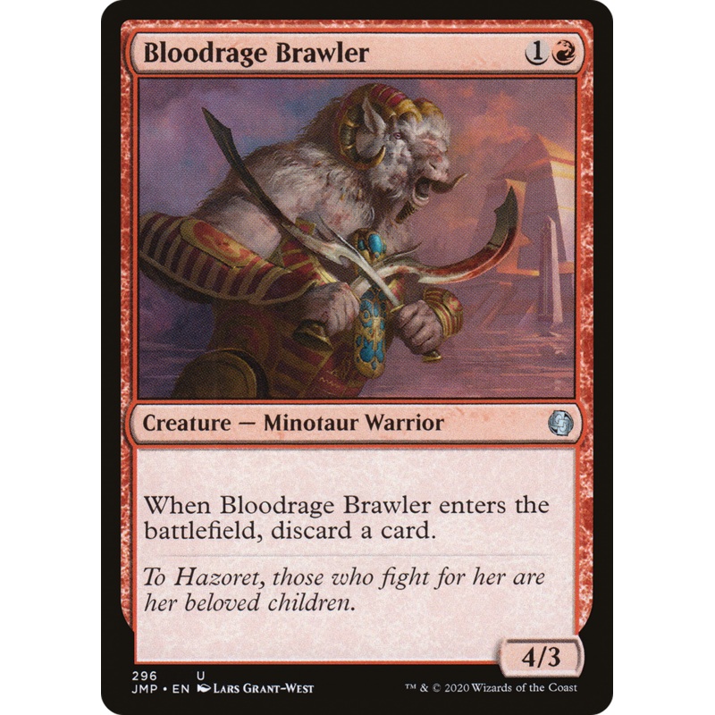 Bloodrage Brawler (JMP-296) - Jumpstart