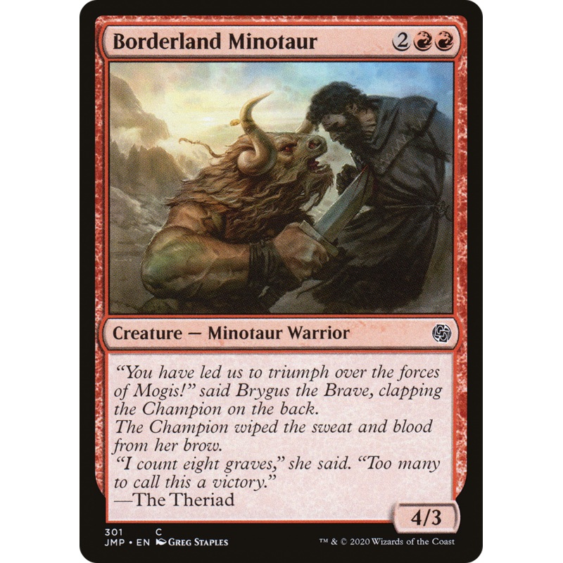 Borderland Minotaur (JMP-301) - Jumpstart