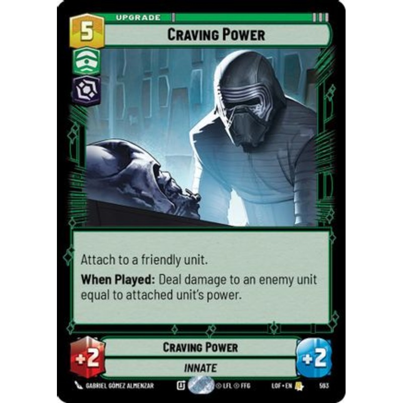 Craving Power (Foil) (593) - Legends of the Force Foil