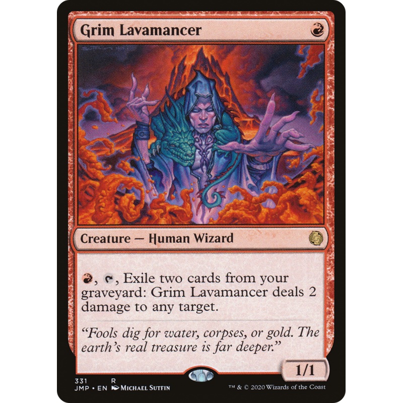 Grim Lavamancer (JMP-331) - Jumpstart