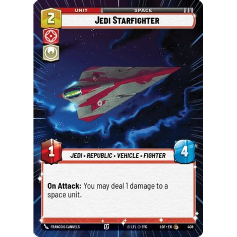 Jedi Starfighter (Hyperspace) (408) - Legends of the Force