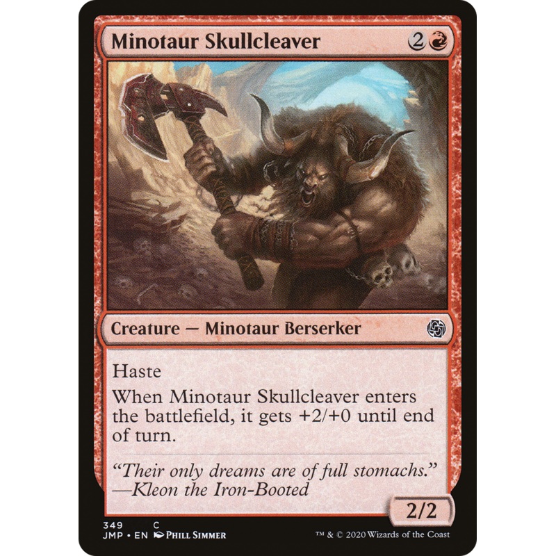 Minotaur Skullcleaver (JMP-349) - Jumpstart