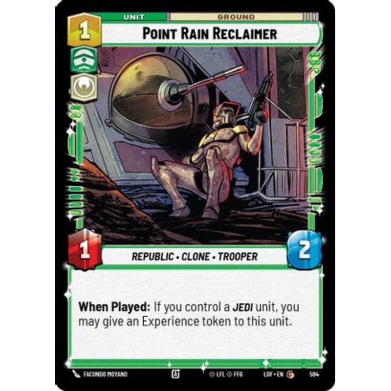 Point Rain Reclaimer (Foil) (594) - Legends of the Force Foil