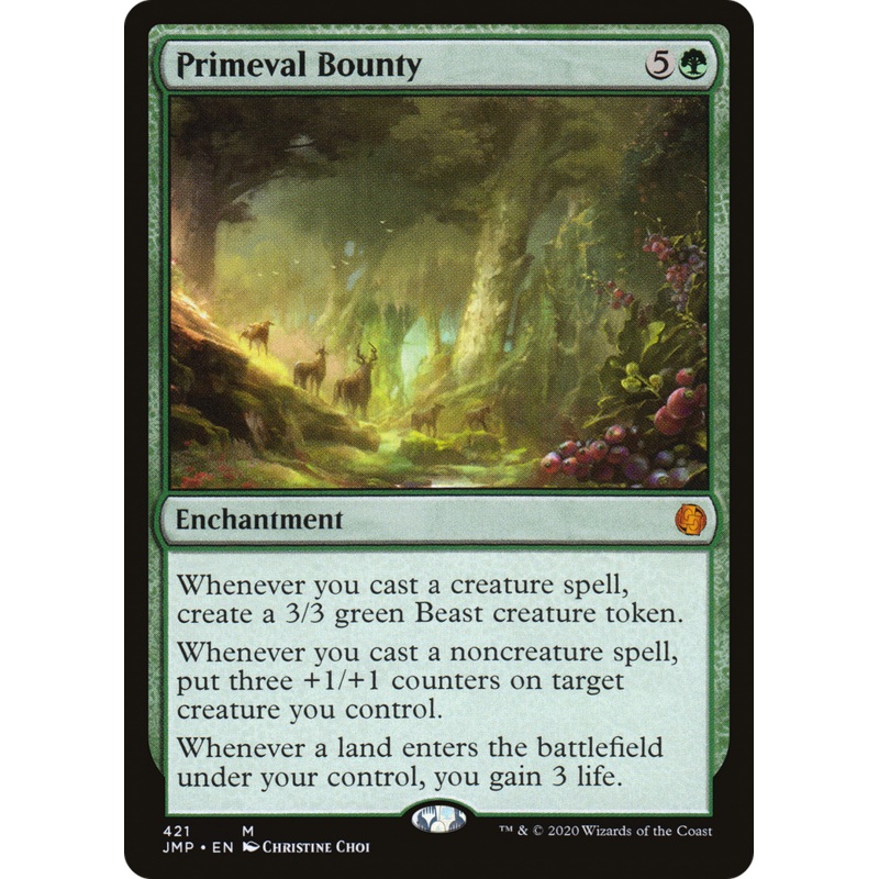Primeval Bounty (JMP-421) - Jumpstart