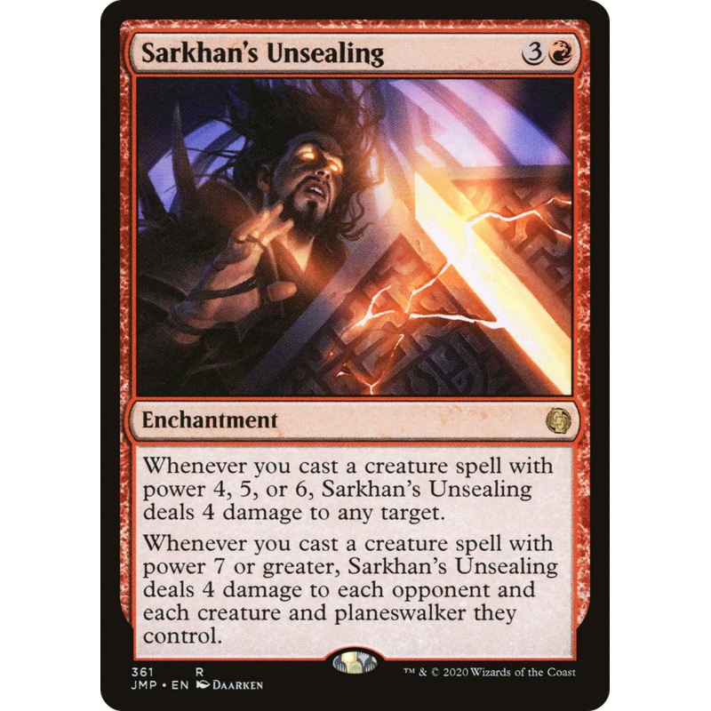 Sarkhan's Unsealing (JMP-361) - Jumpstart