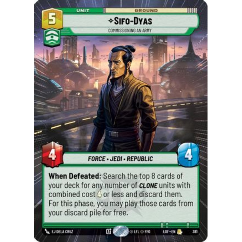 Sifo-Dyas - Commissioning An Army (Hyperspace) (381) - Legends of the Force