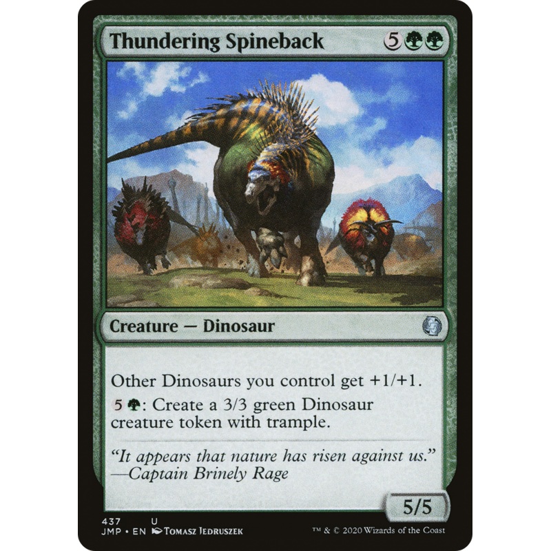 Thundering Spineback (JMP-437) - Jumpstart