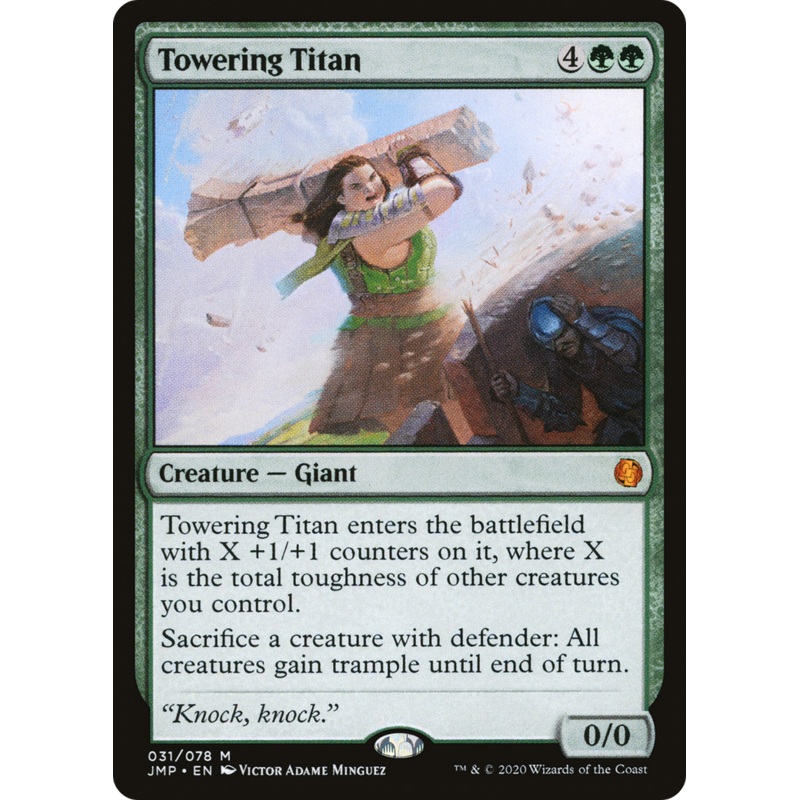 Towering Titan (JMP-031) - Jumpstart