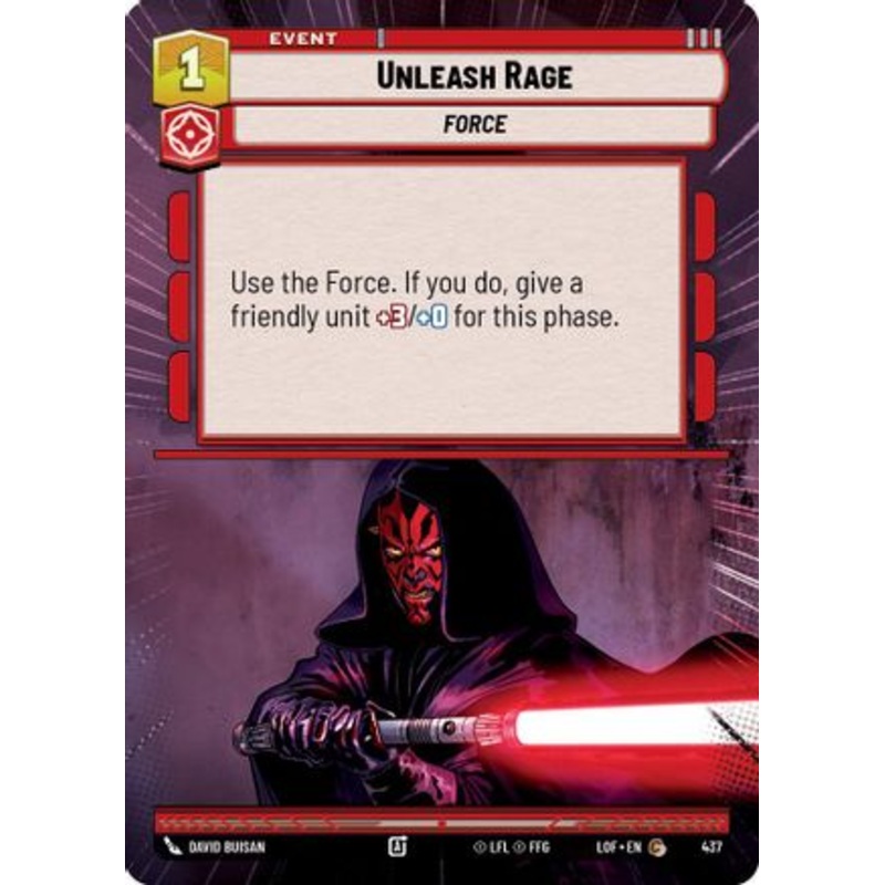Unleash Rage (Hyperspace) (437) - Legends of the Force