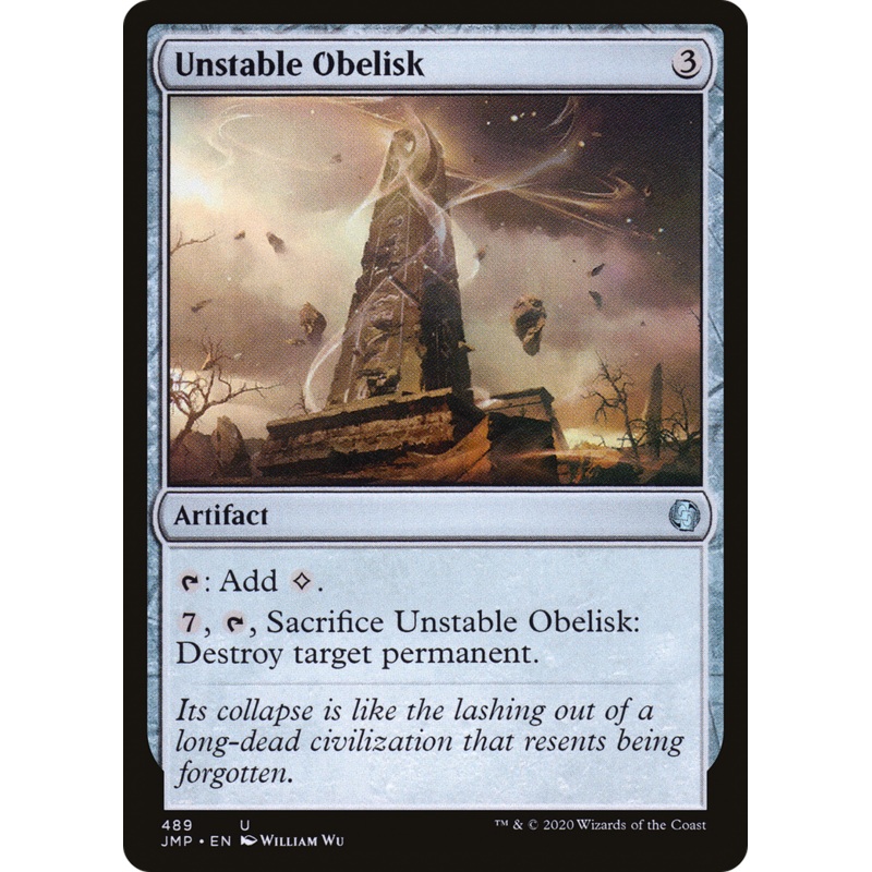 Unstable Obelisk (JMP-489) - Jumpstart