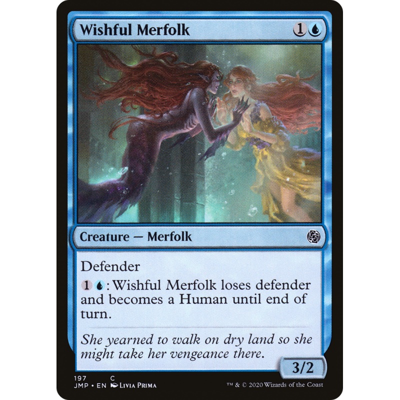 Wishful Merfolk (JMP-197) - Jumpstart