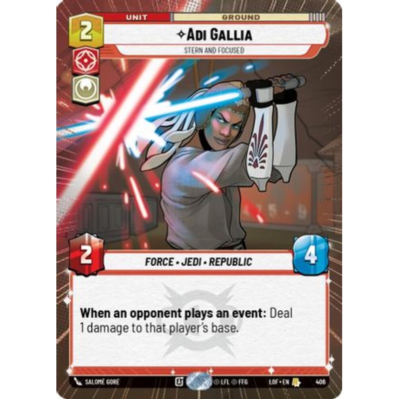 Adi Gallia - Stern and Focused (Hyperspace) (406) - Legends of the Force