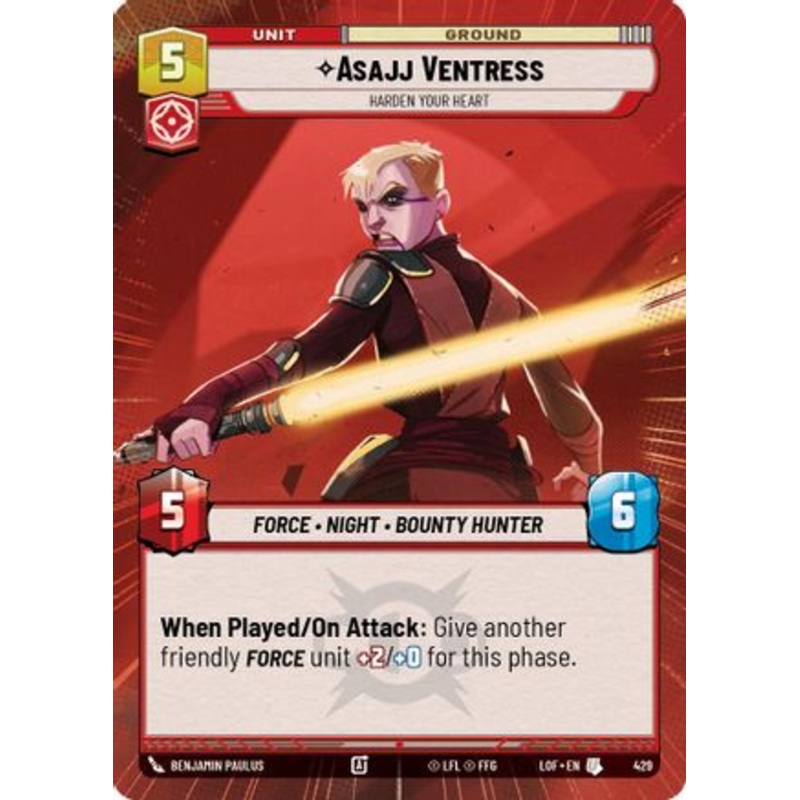 Asajj Ventress - Harden Your Heart (Hyperspace) (429) - Legends of the Force