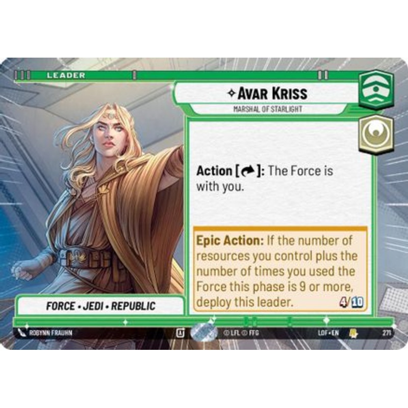 Avar Kriss - Marshal of Starlight (Hyperspace) (271) - Legends of the Force