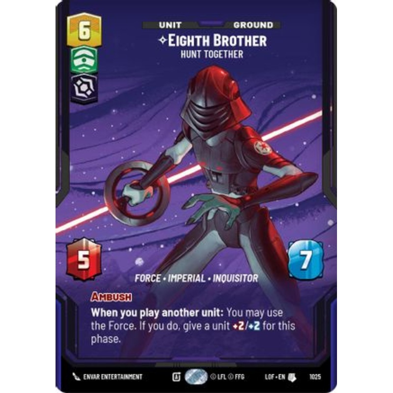 Eighth Brother - Hunt Together (Prestige) (1025) - Legends of the Force