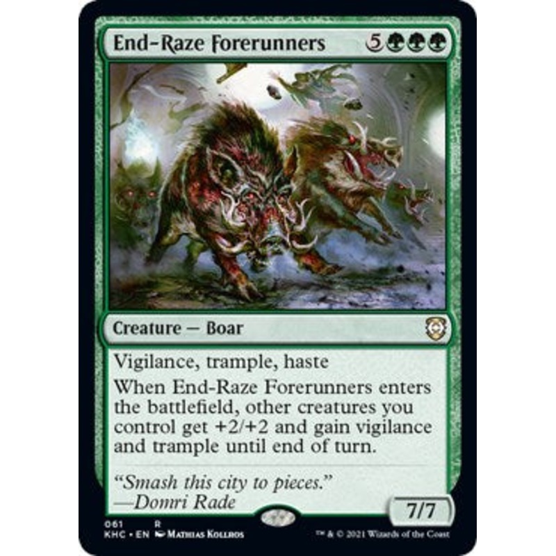 End-Raze Forerunners [KHC - 61]