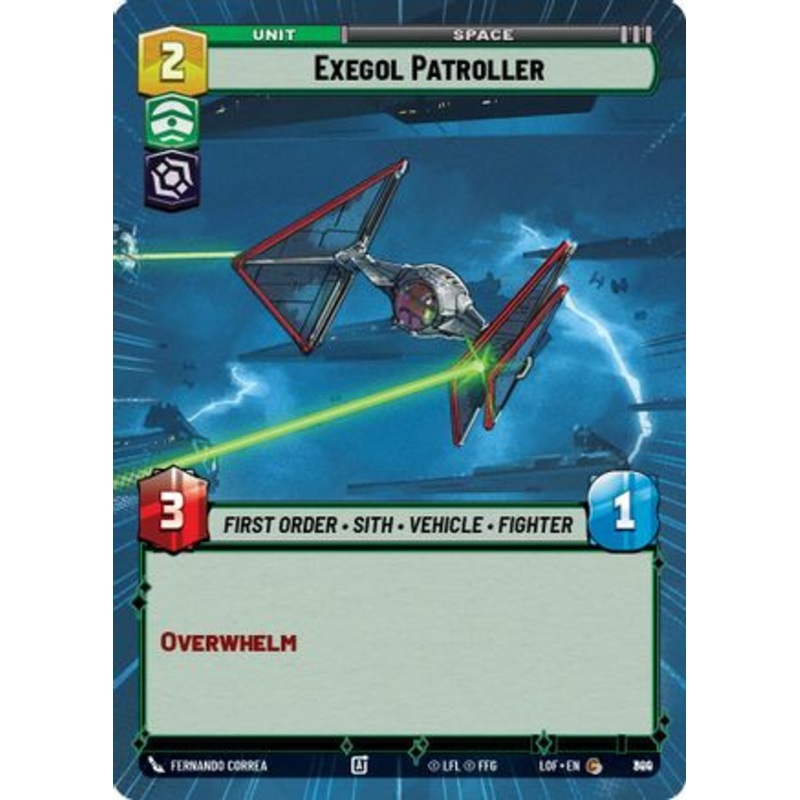 Exegol Patroller (Hyperspace Foil) (820) - Legends of the Force Foil