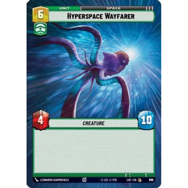 Hyperspace Wayfarer (Hyperspace Foil) (859) - Legends of the Force Foil