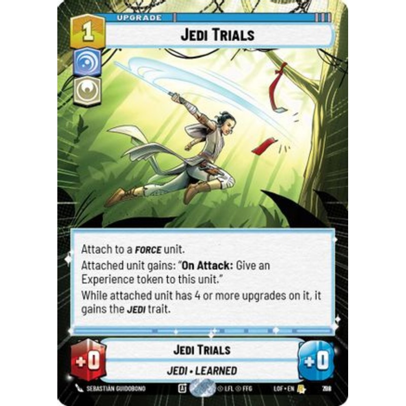 Jedi Trials (Hyperspace Foil) (792) - Legends of the Force Foil