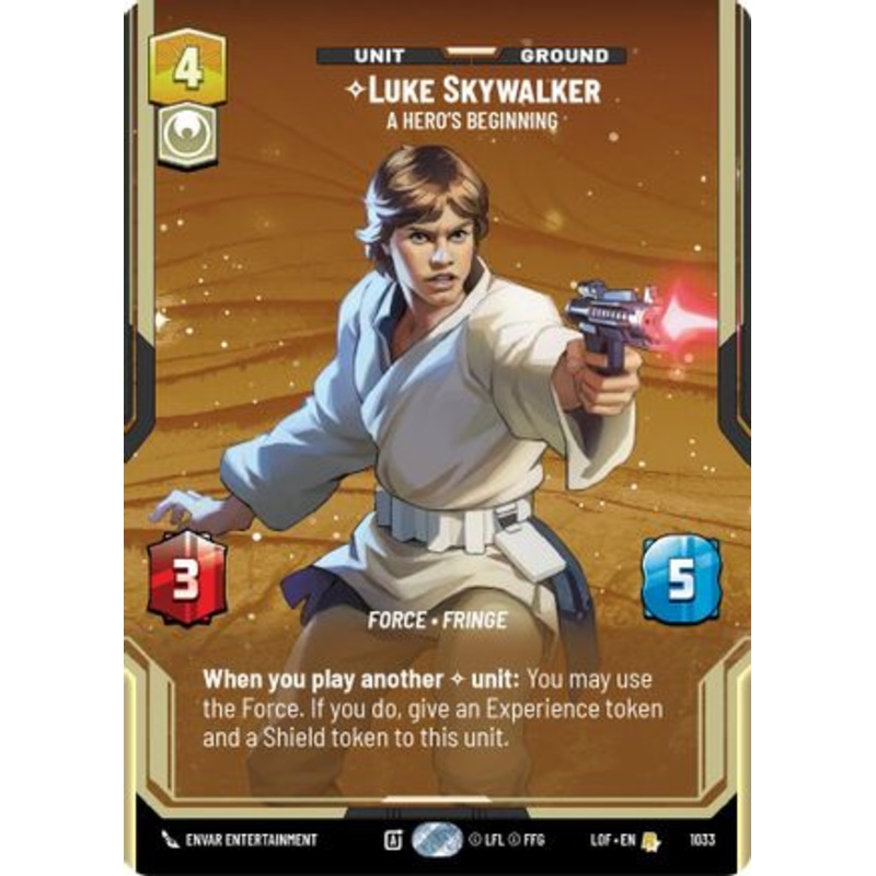 Luke Skywalker - A Hero's Beginning (Prestige) (1033) - Legends of the Force