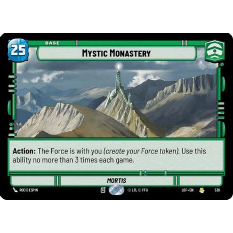 Mystic Monastery (Foil) (530) - Legends of the Force Foil