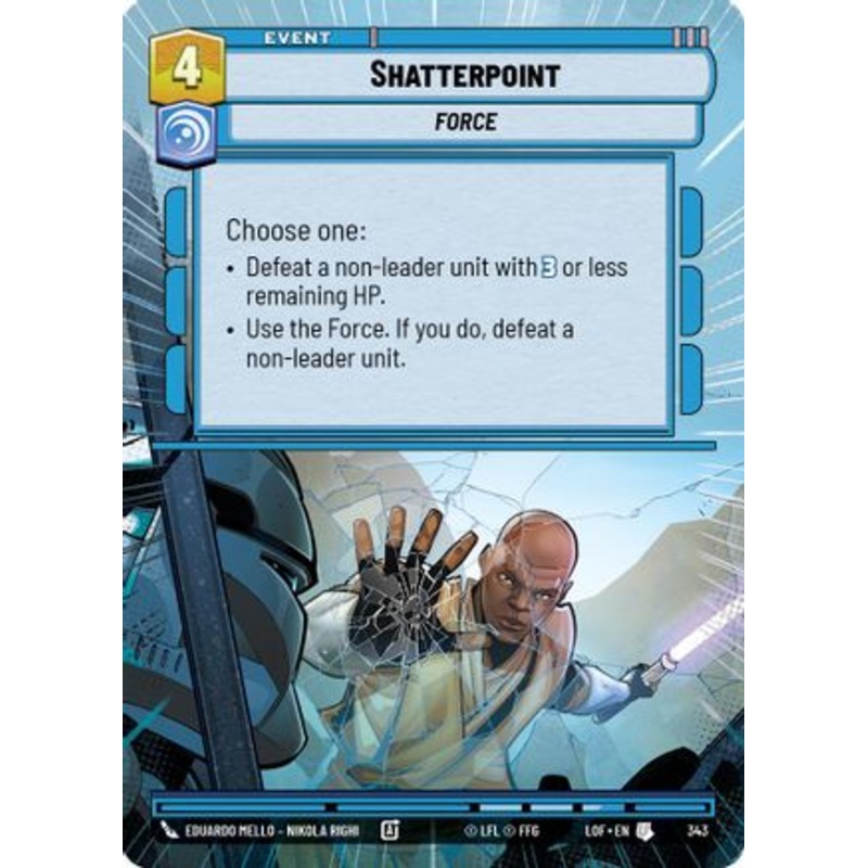 Shatterpoint (Hyperspace) (343) - Legends of the Force