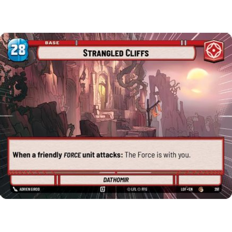 Strangled Cliffs // Force (Hyperspace) (291 // T04) - Legends of the Force