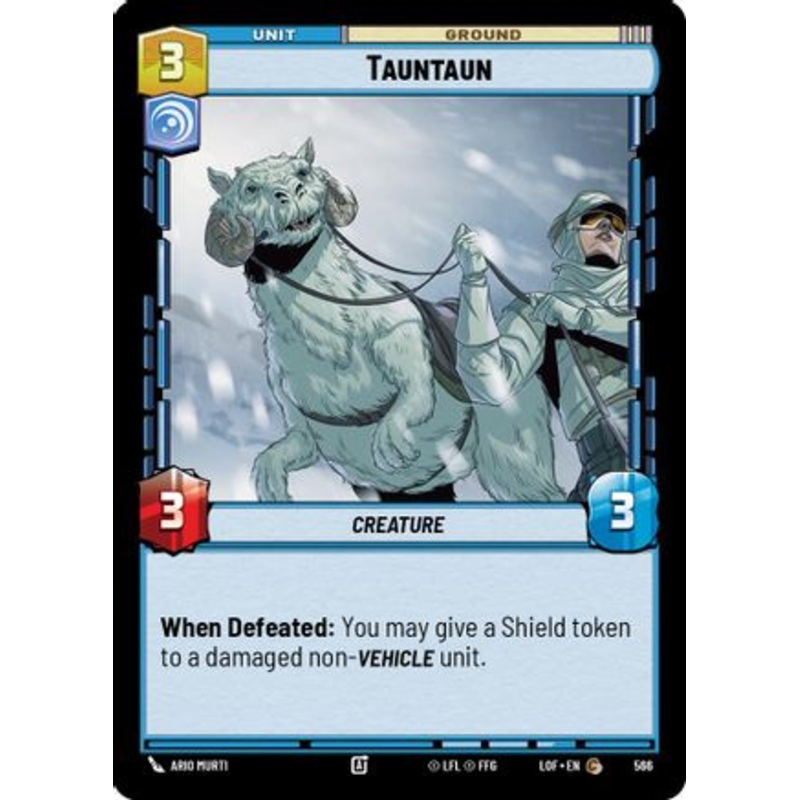 Tauntaun (Foil) (566) - Legends of the Force Foil