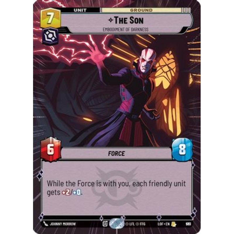 The Son - Embodiment of Darkness (Hyperspace Foil) (977) - Legends of the Force Foil