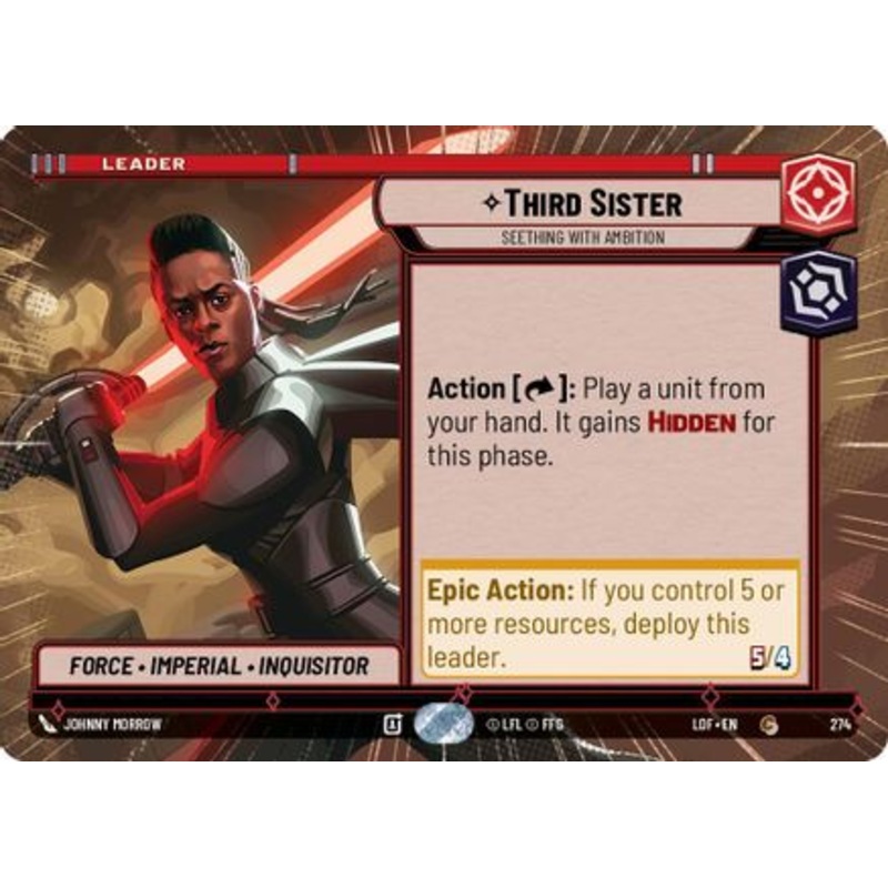 Third Sister - Seething With Ambition (Hyperspace) (274) - Legends of the Force