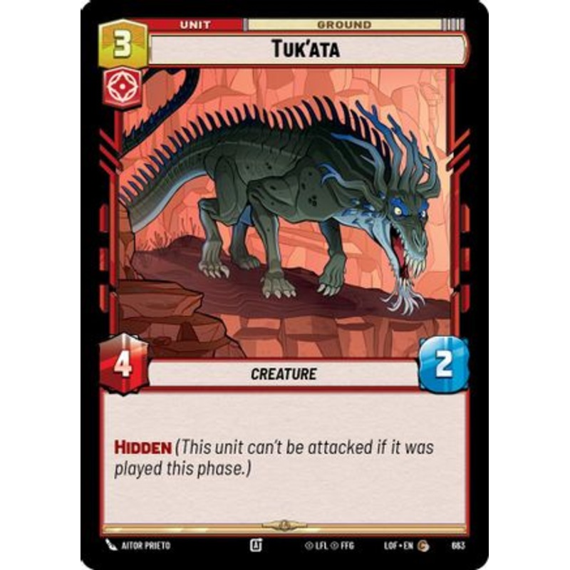 Tuk'ata (Foil) (663) - Legends of the Force Foil