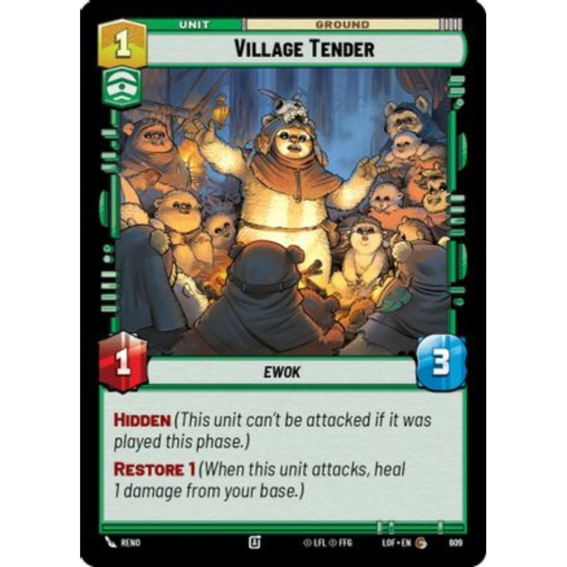 Village Tender (Foil) (609) - Legends of the Force Foil