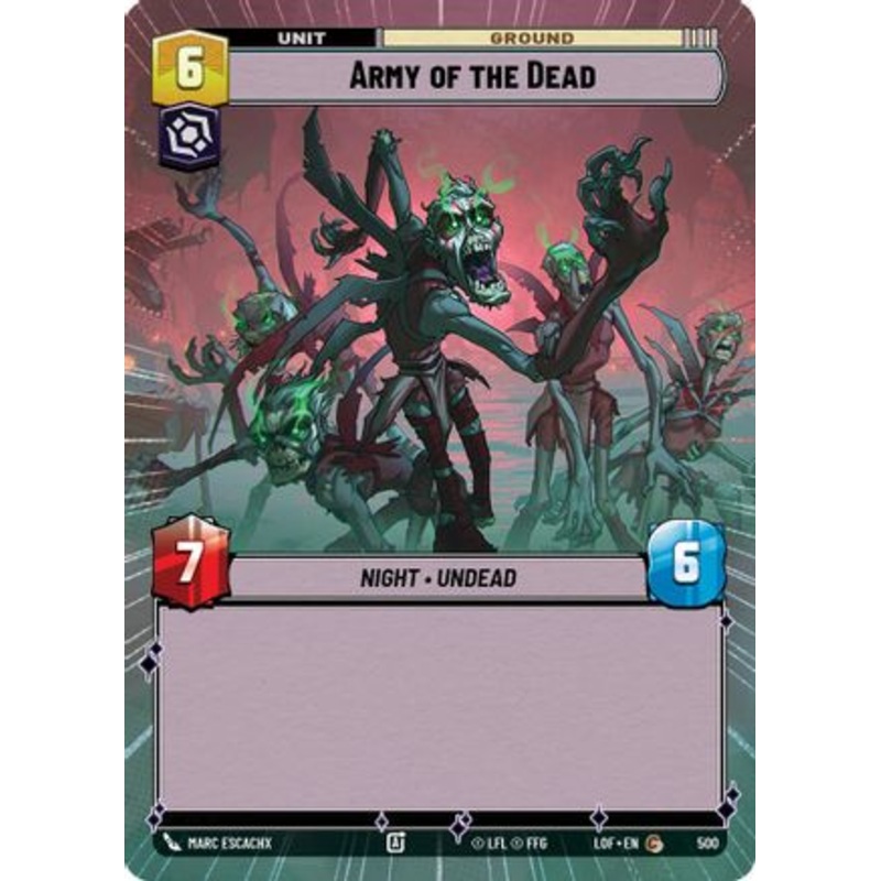 Army of the Dead (Hyperspace) (500) - Legends of the Force