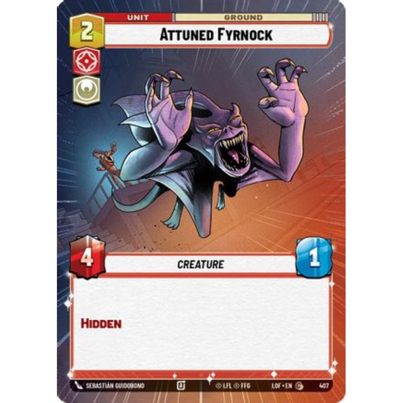 Attuned Fyrnock (Hyperspace) (407) - Legends of the Force