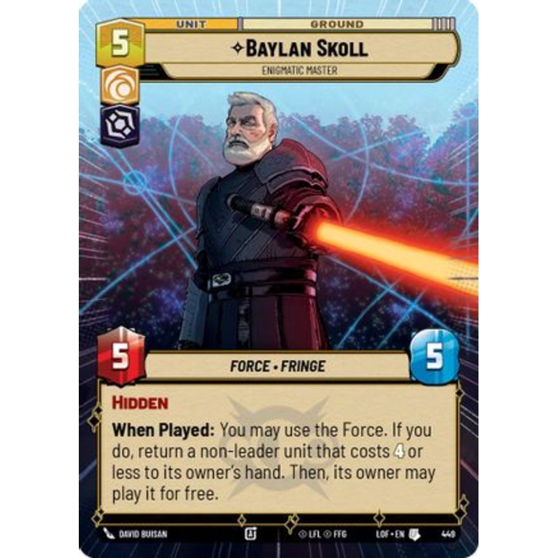 Baylan Skoll - Enigmatic Master (Hyperspace) (449) - Legends of the Force