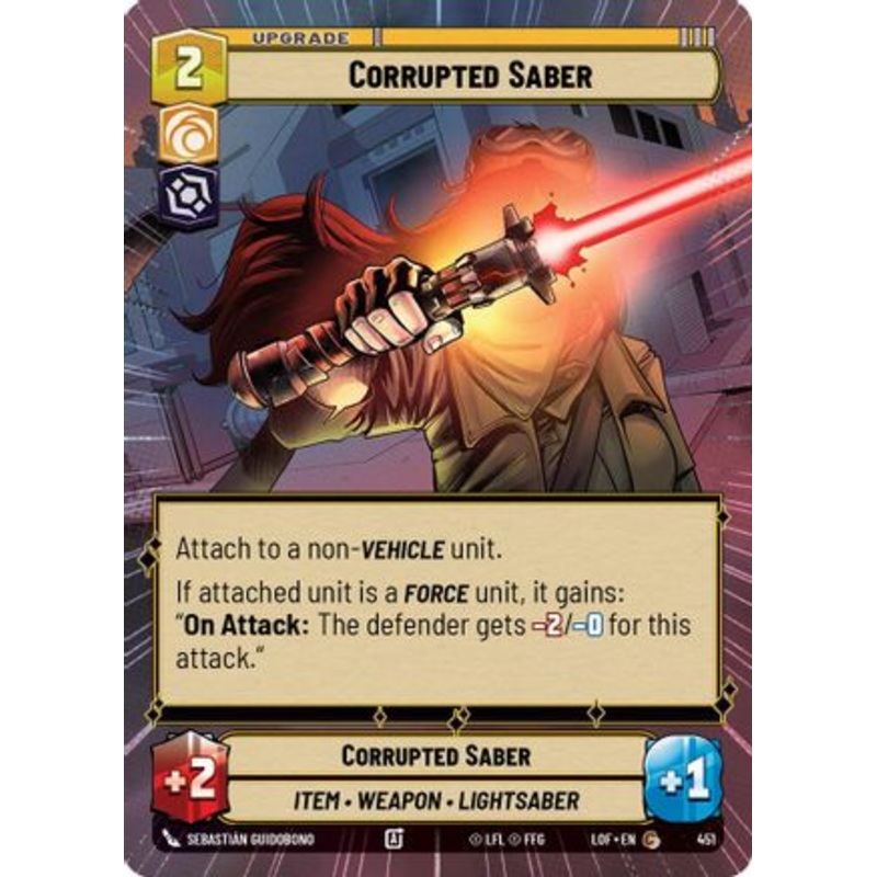 Corrupted Saber (Hyperspace) (451) - Legends of the Force