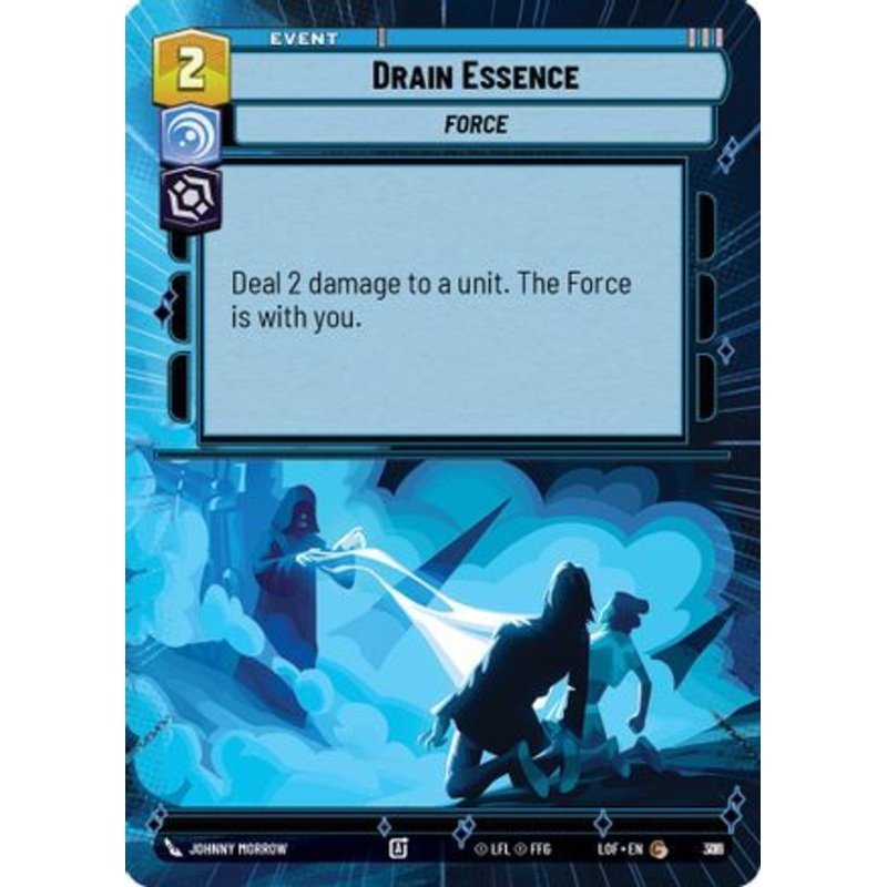 Drain Essence (Hyperspace Foil) (781) - Legends of the Force Foil