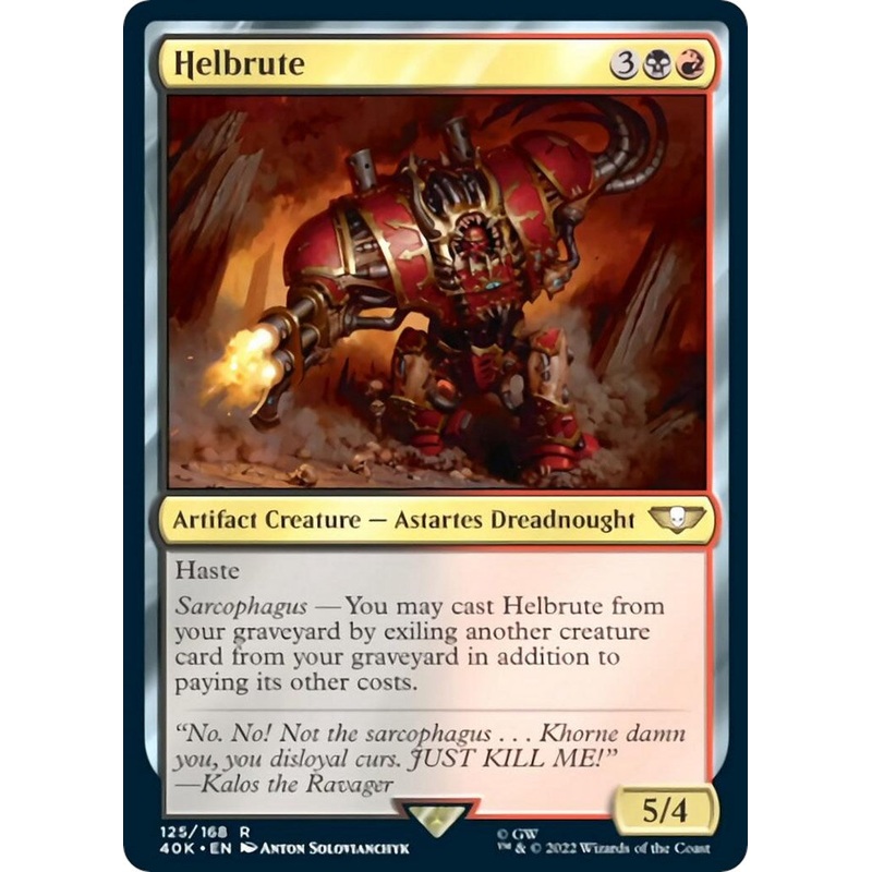 Helbrute (Surge Foil) [40K - 125]