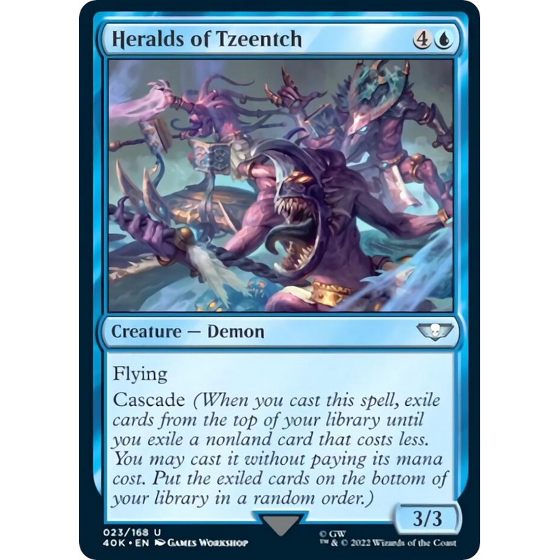 Heralds of Tzeentch (Surge Foil) [40K - 23]