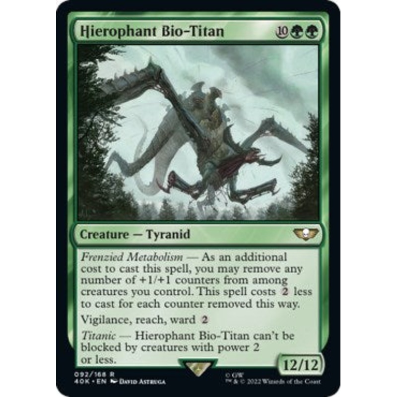Hierophant Bio-Titan (Surge Foil) [40K - 92]