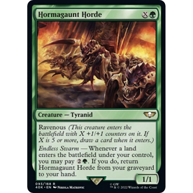Hormagaunt Horde (Surge Foil) [40K - 93]