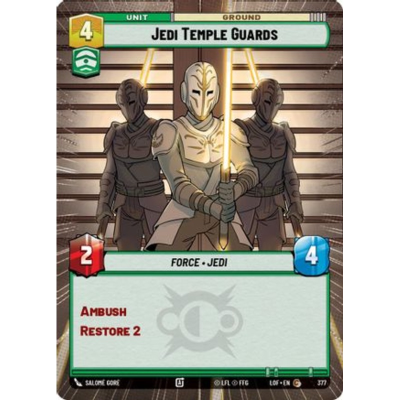Jedi Temple Guards (Hyperspace) (377) - Legends of the Force