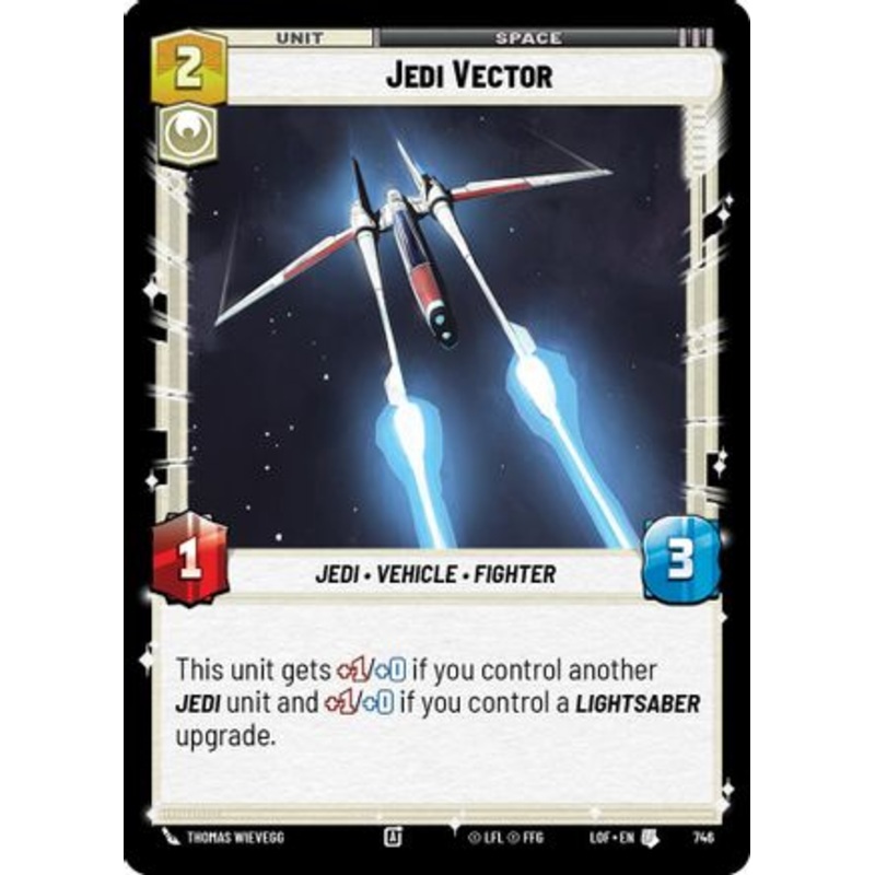 Jedi Vector (Foil) (746) - Legends of the Force Foil