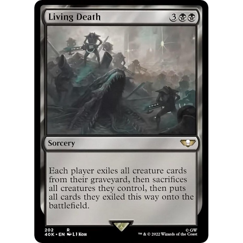 Living Death (Surge Foil) [40K - 202]