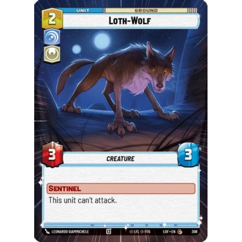 Loth-Wolf (Hyperspace) (308) - Legends of the Force