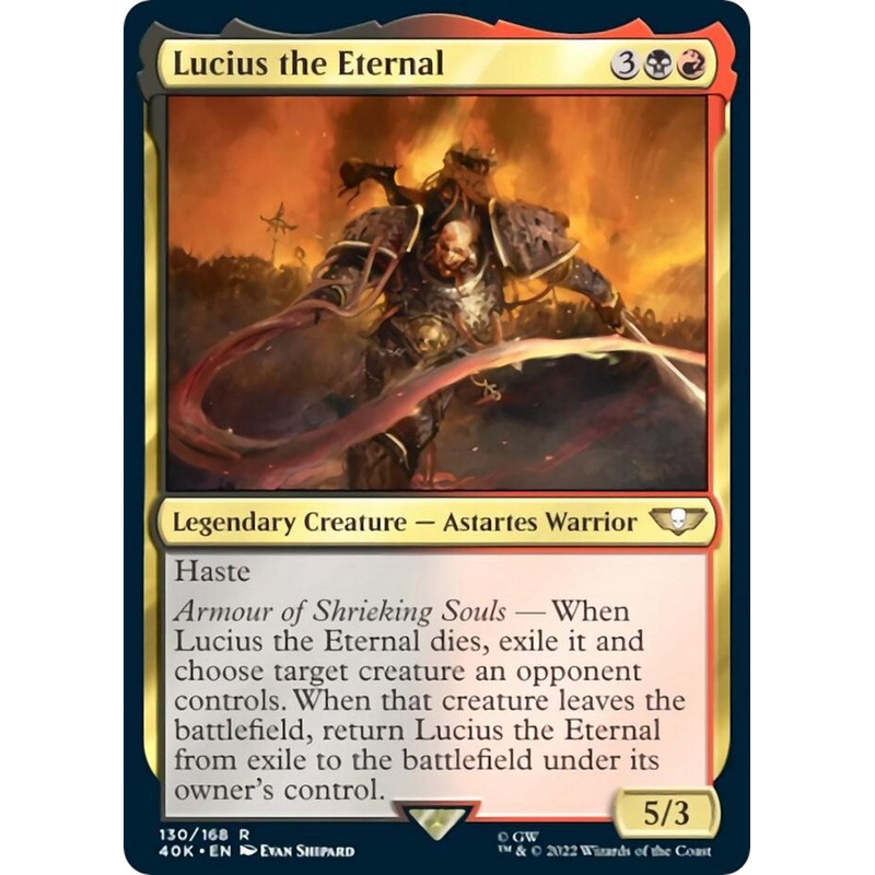 Lucius the Eternal [40K - 130]