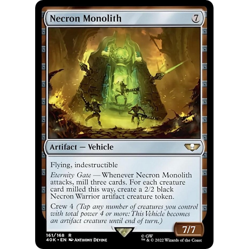 Necron Monolith (Surge Foil) [40K - 161]